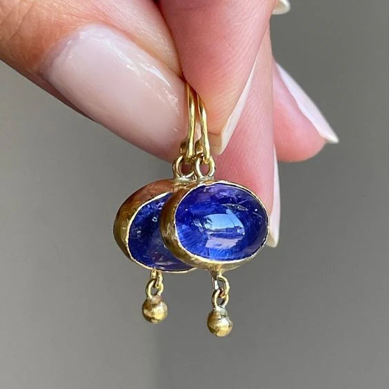 Pendientes Azules Vintage