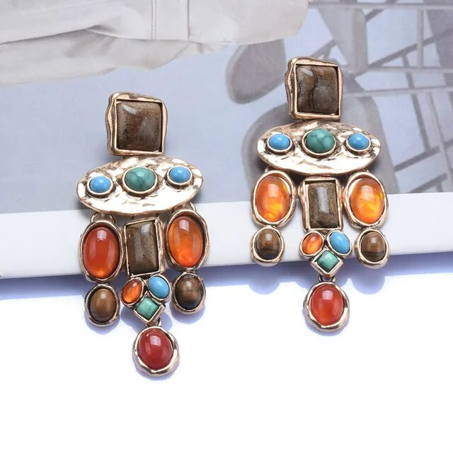 Pendientes Vintage Multicolor