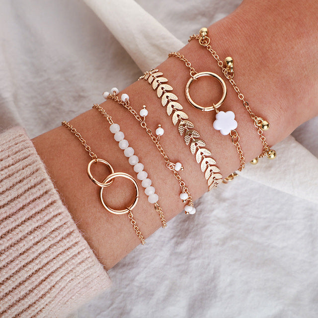 Pack Pulseras Vintage Doradas Eterna Brand