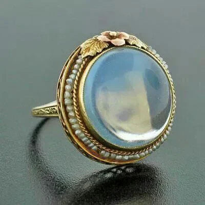 Anillo Lunar Redondo Vintage