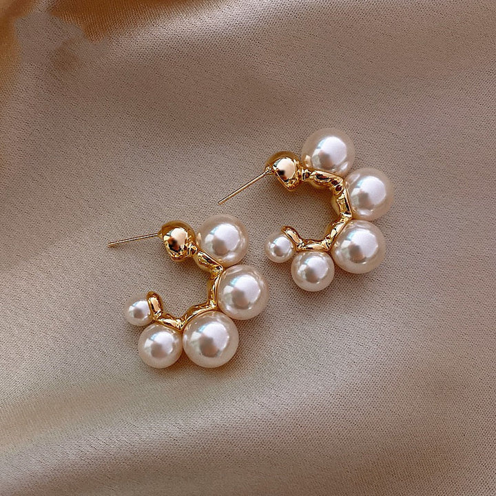 Pendientes Elegantes de Perlas