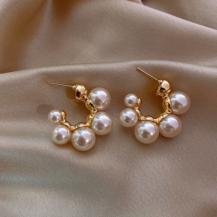 Pendientes Elegantes de Perlas