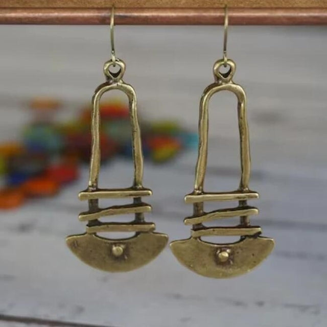 Pendientes Semicirculares en Oro
