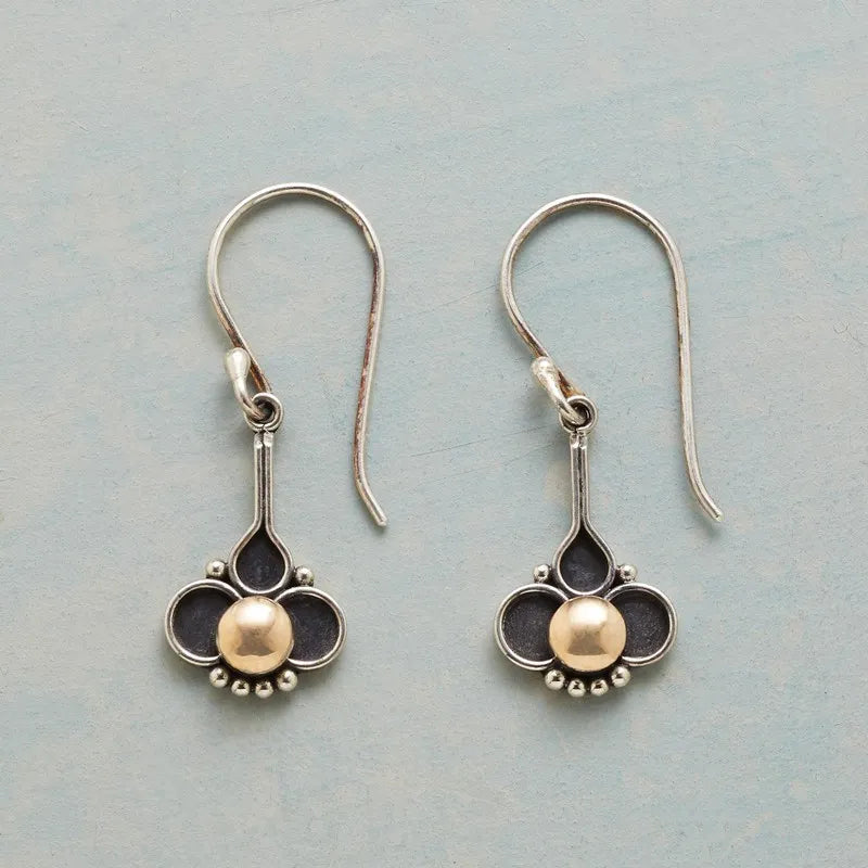 Pendientes Vintage con Perlas en Plata