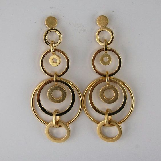 Pendientes Vintage Dorados